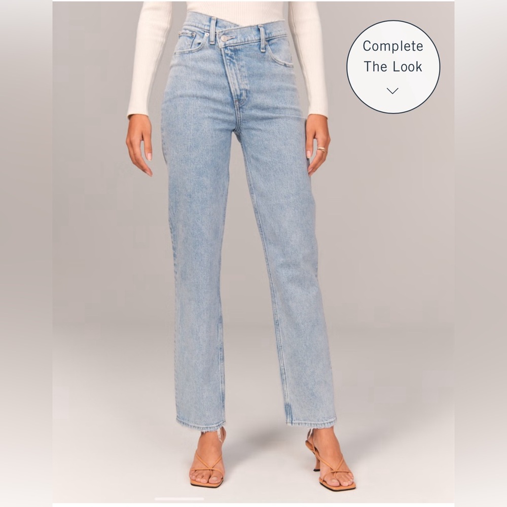 ABERCROMBIE CROSS OVER JEANS